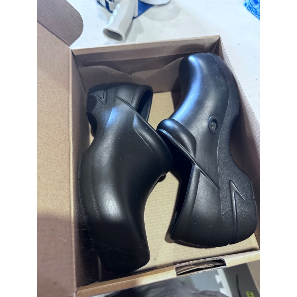 Anywear Guardian Angel Black Professional Clogs Womens 7 Men 5 Slip Resistant